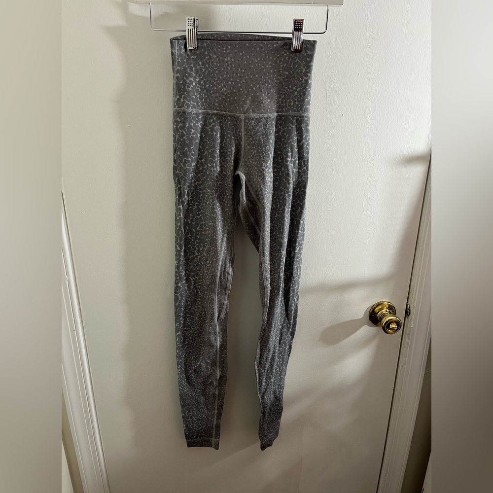 Lululemon Align Pant 28" *Engineer Print Gray Patterned Legging - Picture 5 of 8